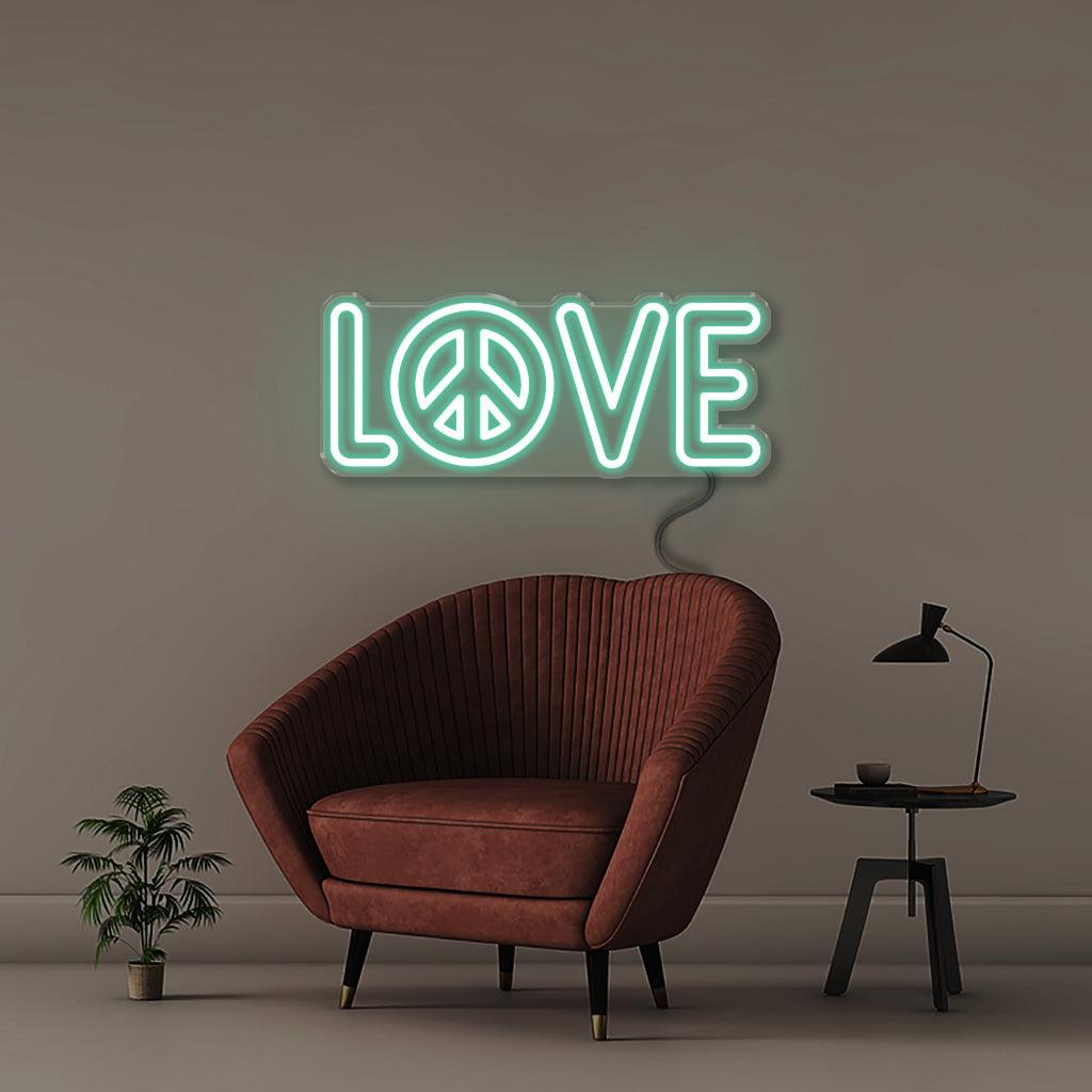 Peace and Love - NEONIFIC