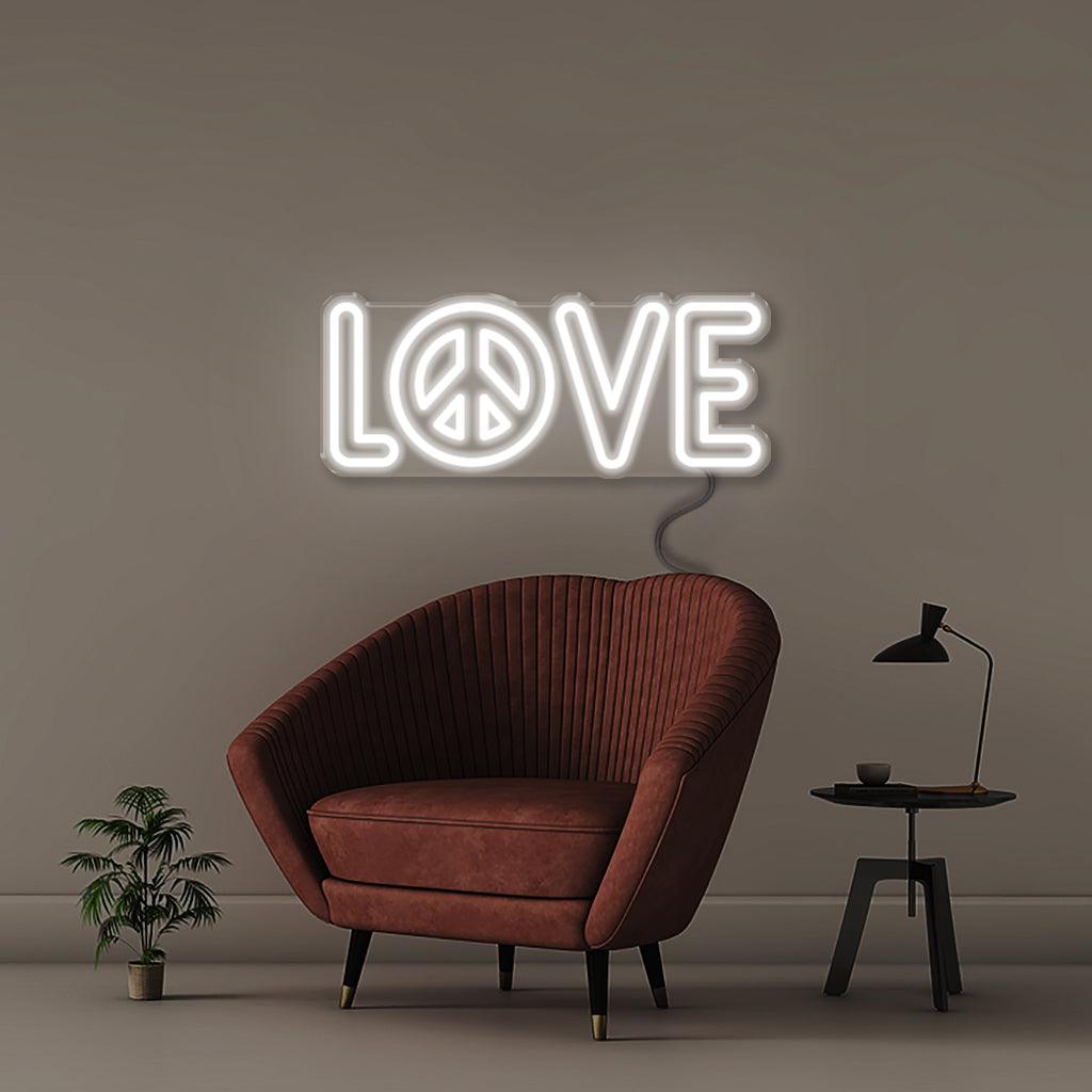 Peace and Love - NEONIFIC