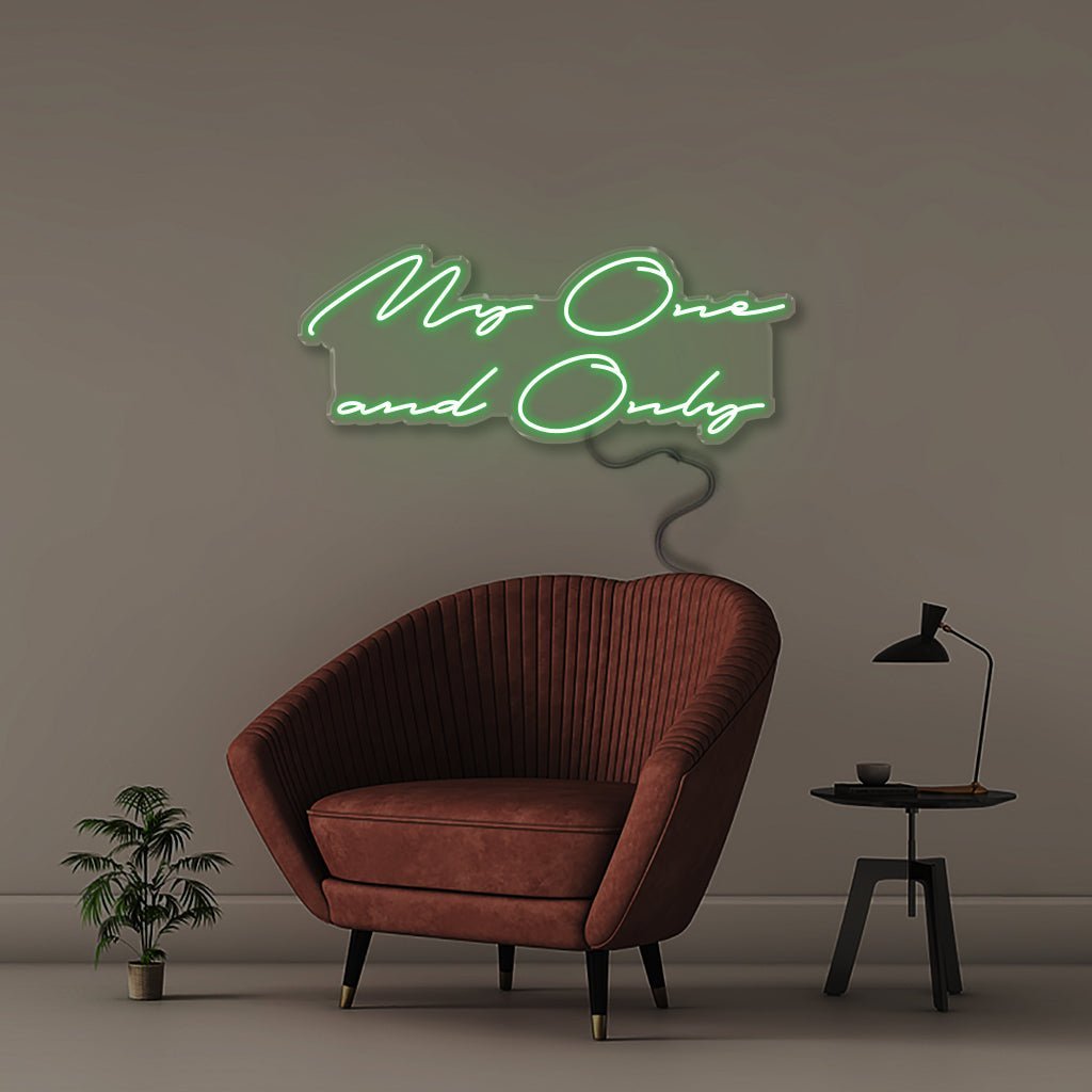 Neon My One and Only - Neonific - LED Neon Signs - 50 CM - Green
