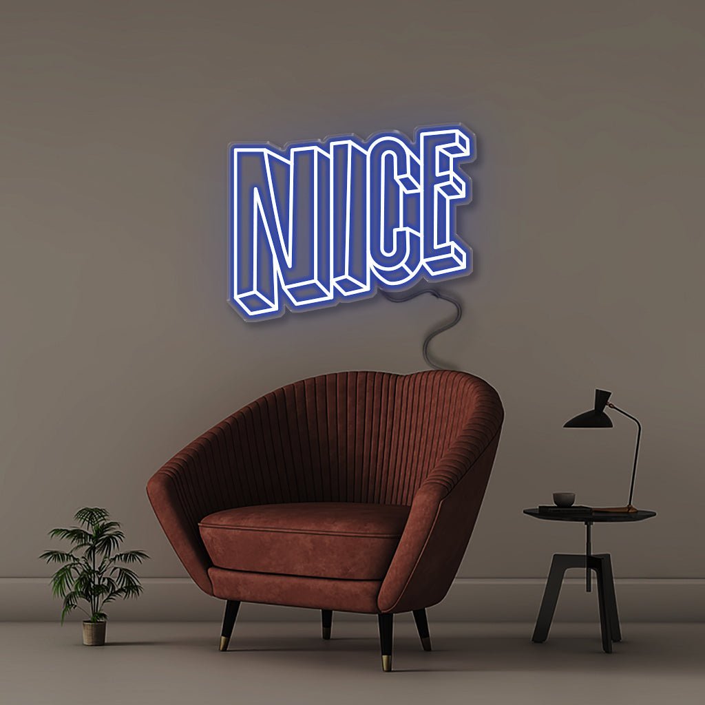 Neon Nice - Neonific - LED Neon Signs - 50 CM - Blue