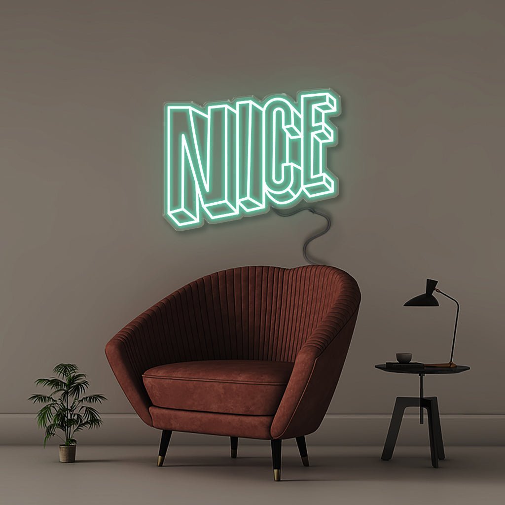 Neon Nice - Neonific - LED Neon Signs - 50 CM - Sea Foam