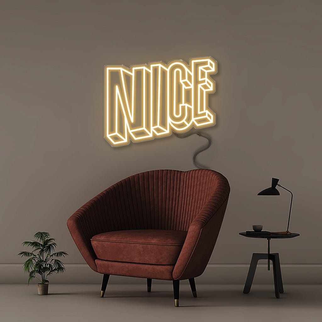 Neon Nice - Neonific - LED Neon Signs - 50 CM - Warm White
