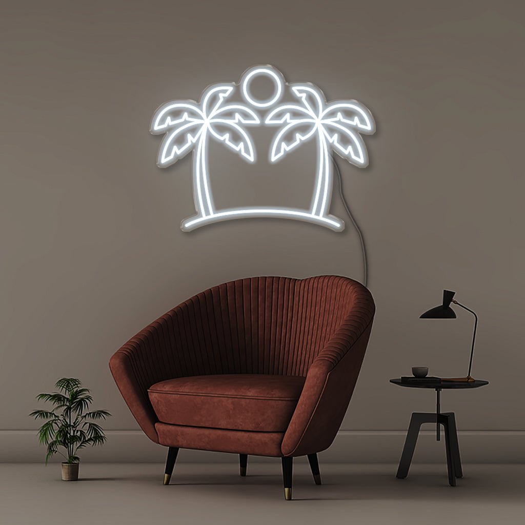 Neon Palm - Neonific - LED Neon Signs - 75 CM - Cool White