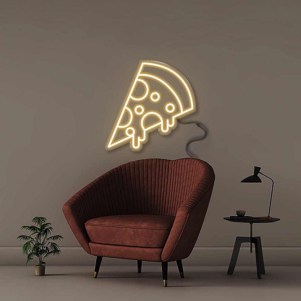 Neon Pizza - Neonific - LED Neon Signs - 50 CM - Warm White