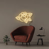 Neon Rose - Neonific - LED Neon Signs - 50 CM - Warm White