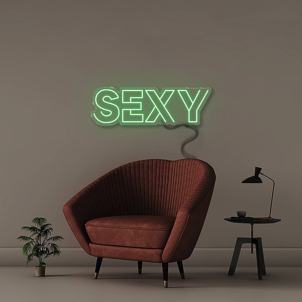 Neon Sexy - Neonific - LED Neon Signs - 50 CM - Green