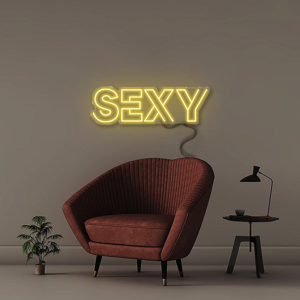 Neon Sexy - Neonific - LED Neon Signs - 50 CM - Yellow