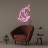 Neon Shark - Neonific - LED Neon Signs - 50 CM - Light Pink