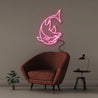 Neon Shark - Neonific - LED Neon Signs - 50 CM - Pink