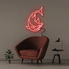 Neon Shark - Neonific - LED Neon Signs - 50 CM - Red