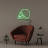 Neon Skull - Neonific - LED Neon Signs - 50 CM - Green