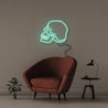 Neon Skull - Neonific - LED Neon Signs - 50 CM - Sea Foam