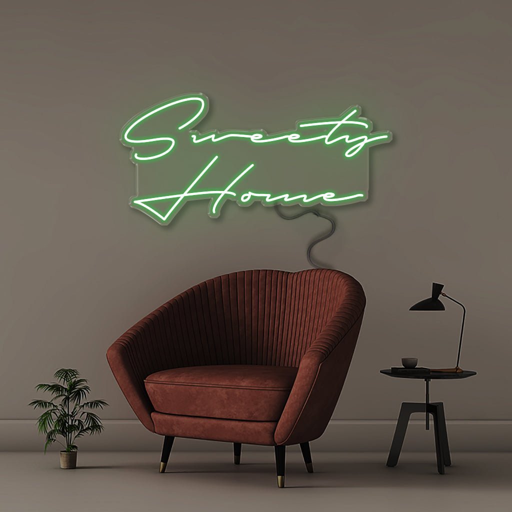 Neon Sweety Home - Neonific - LED Neon Signs - 100 CM - Green
