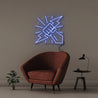 Neon Thunderhand - Neonific - LED Neon Signs - 50 CM - Blue