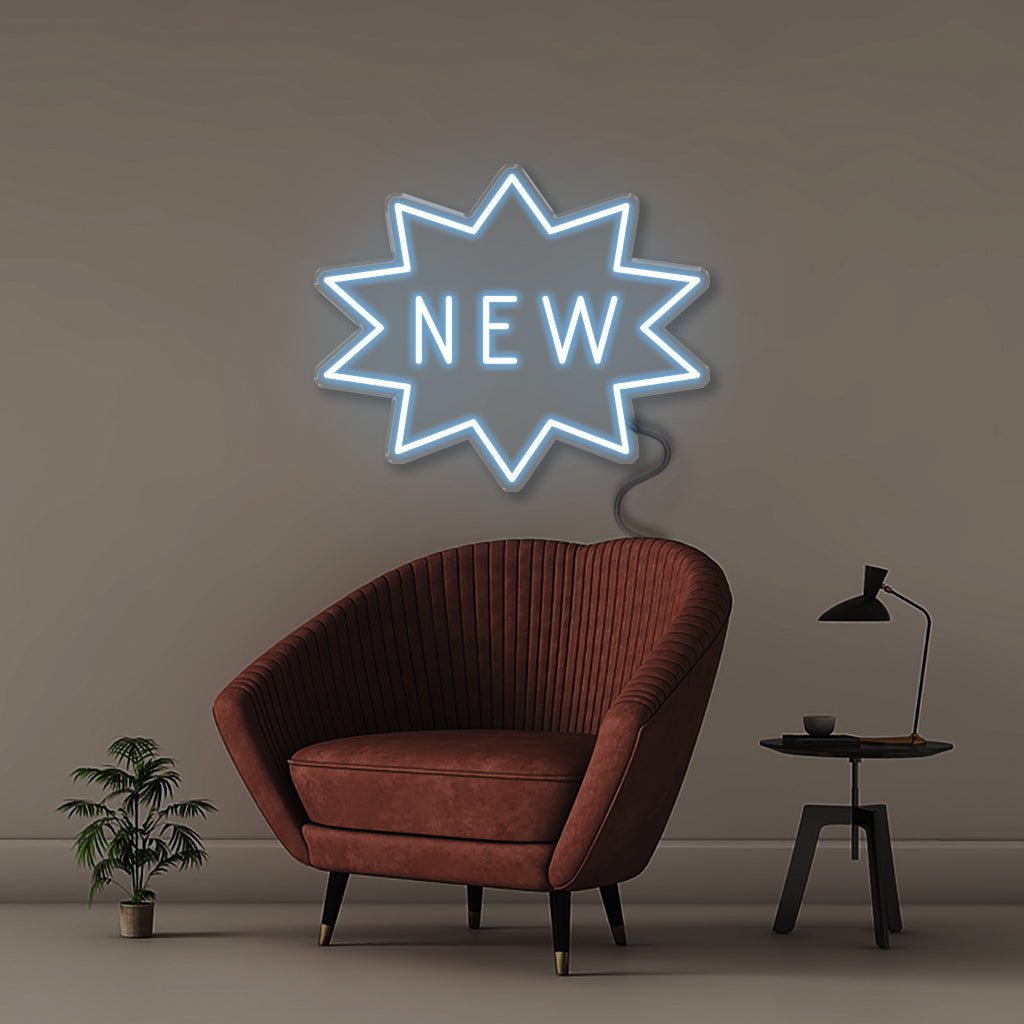 New - Neonific - LED Neon Signs - 50 CM - Light Blue