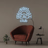Night Beach Club - Neonific - LED Neon Signs - 50 CM - Light Blue
