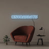No Bad Days - Neonific - LED Neon Signs - 150 CM - Light Blue