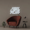 Now lets play - Neonific - LED Neon Signs - 50 CM - Cool White