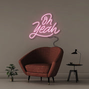 Oh Yeah! - Neonific - LED Neon Signs - 50 CM - Light Pink