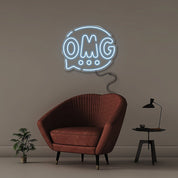 OMG - Neonific - LED Neon Signs - 50 CM - Light Blue