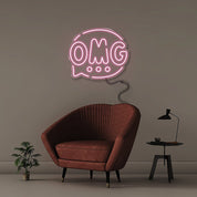 OMG - Neonific - LED Neon Signs - 50 CM - Light Pink