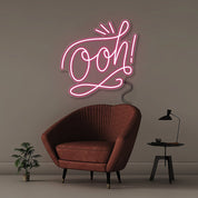 Ooh! - Neonific - LED Neon Signs - 50 CM - Pink