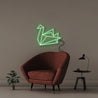 Origami - Neonific - LED Neon Signs - 50 CM - Green
