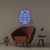 Owl - Neonific - LED Neon Signs - 50 CM - Blue