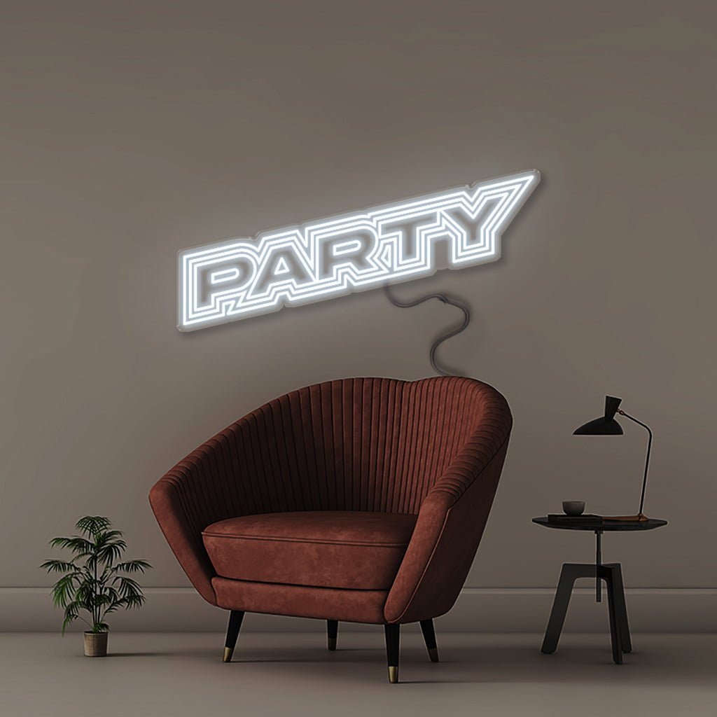 Party - Neonific - LED Neon Signs - 50 CM - Cool White