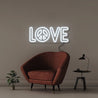Peace and Love - Neonific - LED Neon Signs - 50 CM - Cool White