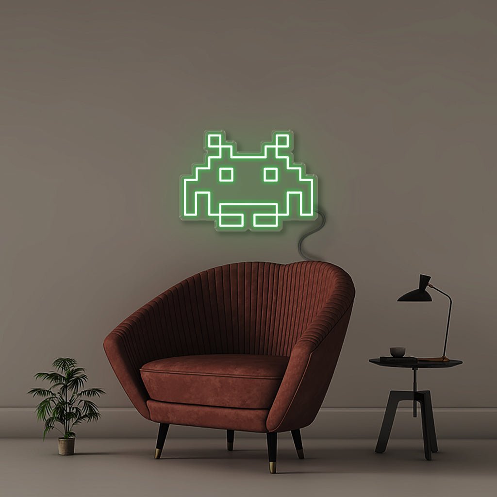 Pixel Monster - Neonific - LED Neon Signs - 50 CM - Green