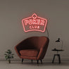 Poker Club - Neonific - LED Neon Signs - 50 CM - Red