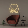 Promise Hands - Neonific - LED Neon Signs - 50 CM - Warm White