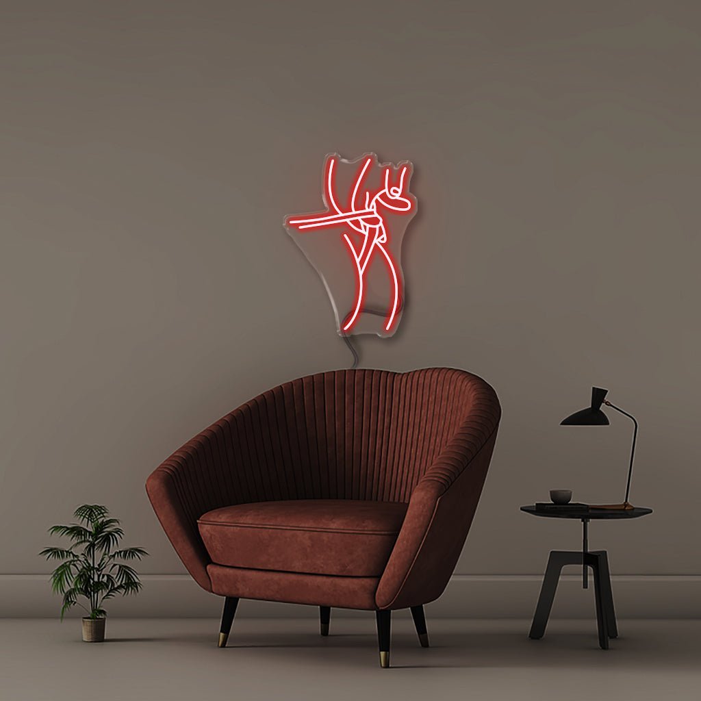 Provocative - Neonific - LED Neon Signs - 60cm - Red