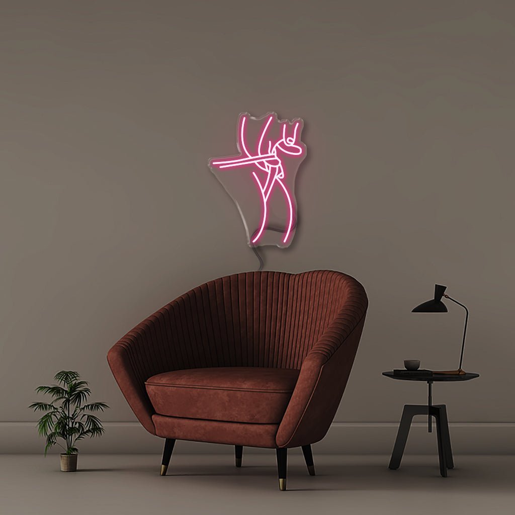 Provocative - Neonific - LED Neon Signs - 60cm - Pink