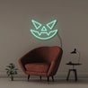 Pumpkin Face - Neonific - LED Neon Signs - 50 CM - Sea Foam