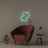 Puzzle Piece - Neonific - LED Neon Signs - 50 CM - Sea Foam