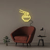 Ramen Noodles - Neonific - LED Neon Signs - 50 CM - Yellow