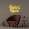 Retro Zone - Neonific - LED Neon Signs - 75 CM - Yellow