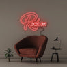 Rock On - Neonific - LED Neon Signs - 100 CM - Red