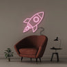 Rocket - Neonific - LED Neon Signs - 50 CM - Light Pink