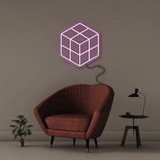 Rubix Cube - Neonific - LED Neon Signs - 50 CM - Purple