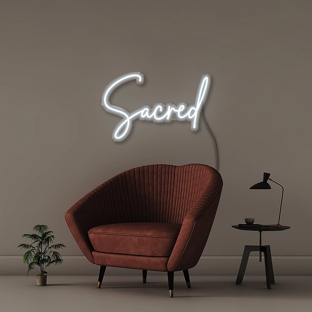 Sacred - Neonific - LED Neon Signs - 50 CM - Cool White