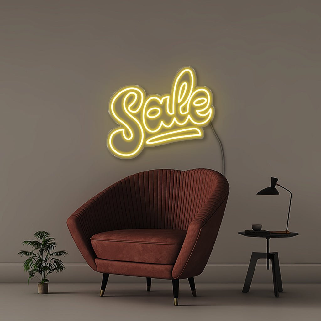 Sale - Neonific - LED Neon Signs - 50 CM - Yellow