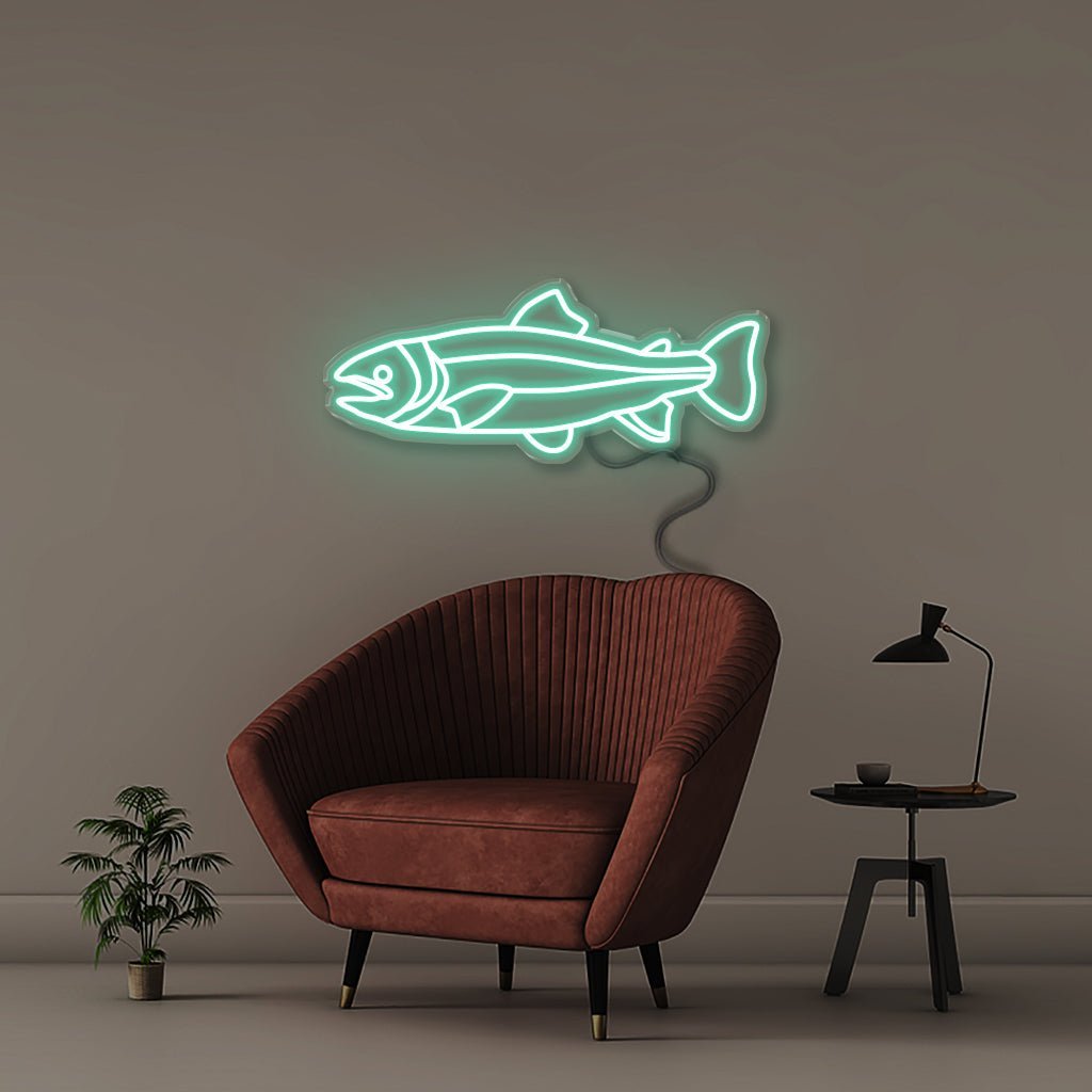 Salmon - Neonific - LED Neon Signs - 50 CM - Sea Foam