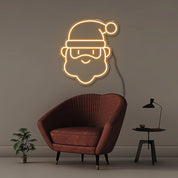 Santa - Neonific - LED Neon Signs - 50 CM - Orange
