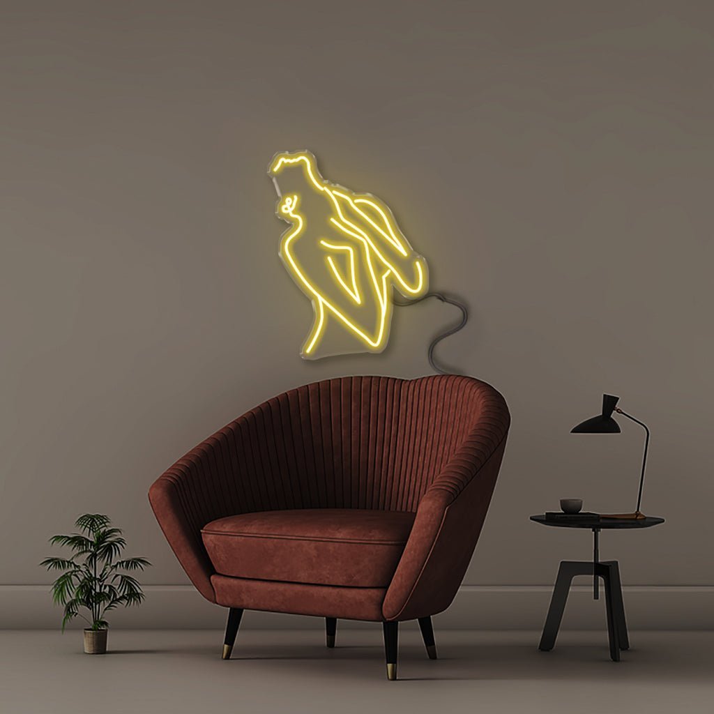 Satisfaction - Neonific - LED Neon Signs - 50 CM - Yellow