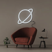 Saturn - Neonific - LED Neon Signs - 50 CM - Cool White