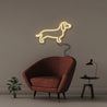 Sausage Dog - Neonific - LED Neon Signs - 50 CM - Warm White
