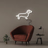 Sausage Dog - Neonific - LED Neon Signs - 50 CM - White